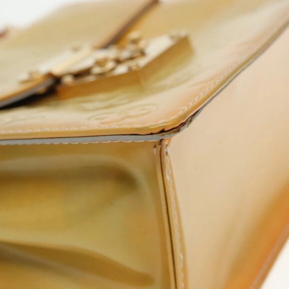 LOUIS VUITTON Monogram Vernis Spring Street Hand Bag Gris - Picture 7 of 15